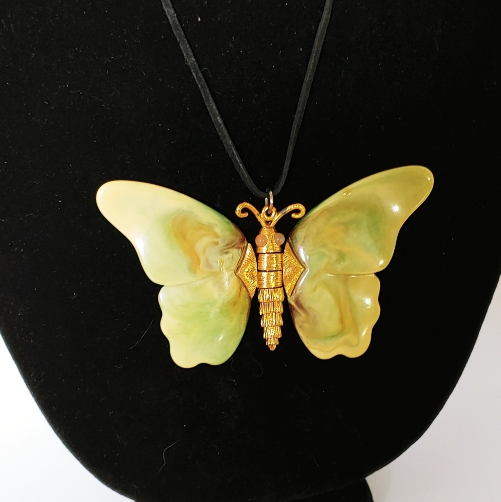 Vintage Butterfly Pendant